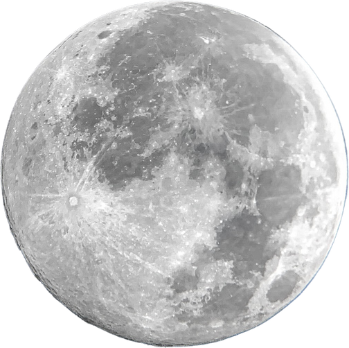 Full Moon Cut-out